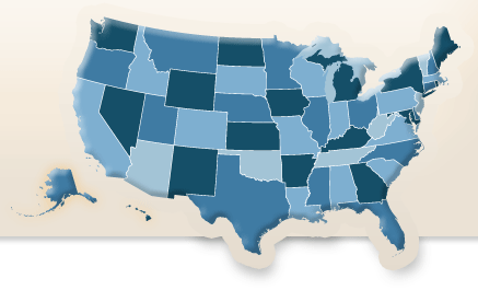 Click on a state to find an event